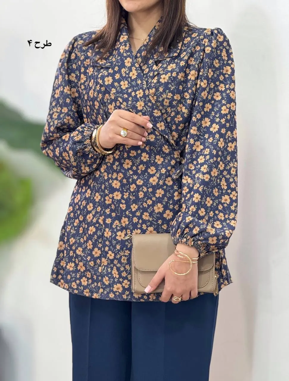 تونیک پاییزه ماهنی کد 4346